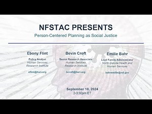 September 2024 Webinar: Person Centered Planning
