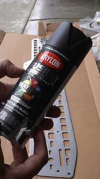 How to Use Krylon Fusion Textured Spray Paint on OHANA RIG SUPPLY Rear Hatch Molle Panel.