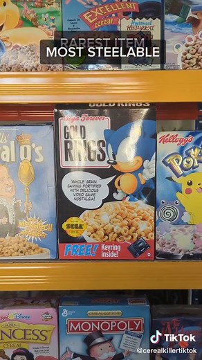 Explore Unique Cereal Box Collection at My TikTok Shop
