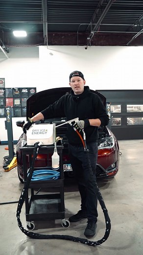 Dry Ice Engine Bay Blasting: A Satisfying Detailing Innovation