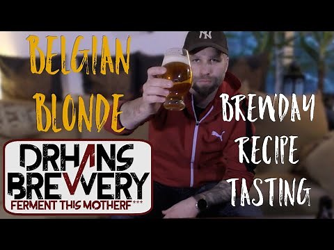 Belgian Blonde - Brewday, recipe & tasting