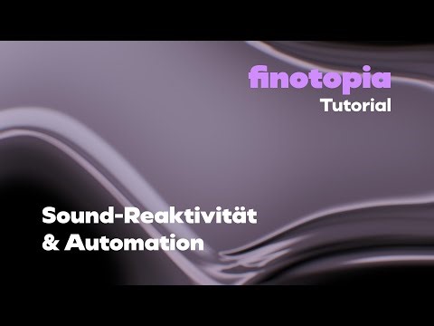 Lichtsteuerung für TouchDesigner: finotopia – Tutorial 5: Sound‑Reaktivität & Show-Automation