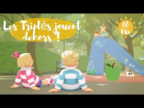 Les Triplés jouent dehors - Compilation dessin animé pour enfants