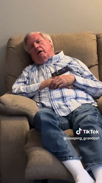 Napping with the Roku Remote: Grandpa's Funny Moments