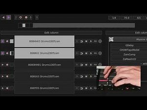 Testing Giada #4 - finger drumming