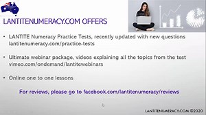 LANTITE Numeracy Mini bundle NEW