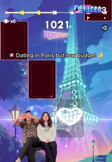 02/16: dating in Paris with Magic Tiles 3