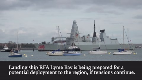 UK warship HMS Dragon departs for Cyprus amid Middle East crisis