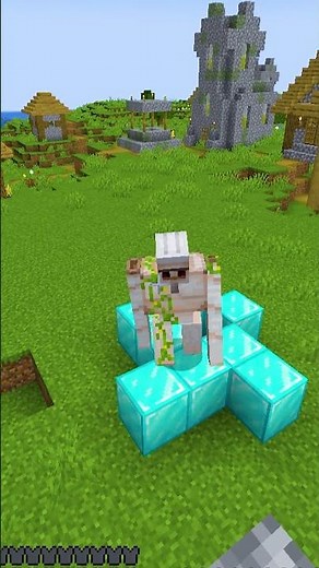 GOLEMS EPICOS NOOB vs PRO vs DREAM en MINECRAFT #shorts #shortvideo #tiktok #minecraft