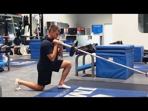 Half-Kneeling Single-Arm Landmine Press
