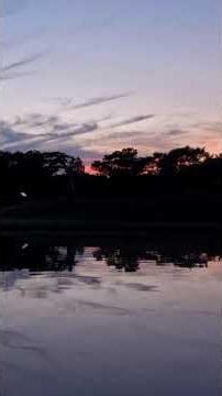 🌤️夕焼け空 Evening sky〈タイムラプス〉🍂秋の🏞七北田公⛲泉ヶ池 🗓️2025.10.03⏱️16:45~18:00🌄日没17:17🌤️ #マジックアワー #gopro