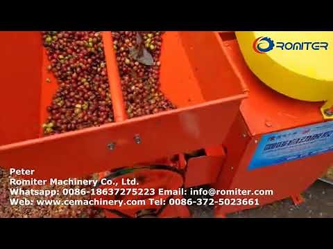 Automatic Fresh Coffee Bean Peeling Machine