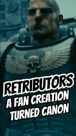 A Fan Creation Turned Canon: Retributors in Warhammer 40k #warhammer40000 #astartes #shorts #40k