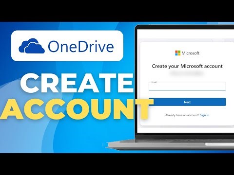 How To Create A OneDrive Account