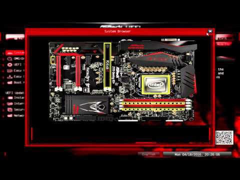 ASRock Fatal1ty Z170 Gaming K6+ BIOS overview