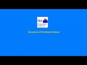 Civil 3D 2019: Calculate Cut Fill and Material Volume