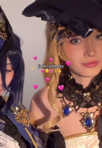 jade is cute |💕 #fy #cosplay #jadeandhina #arcane @frozam @hiinaa.cos | jade and hina