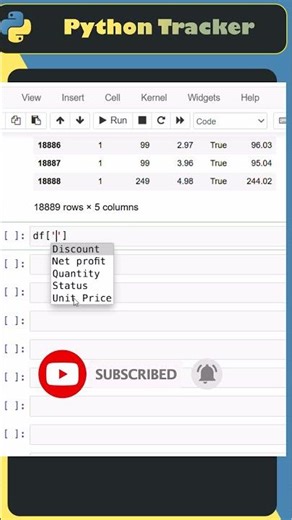 الانحراف المعيارى بـ 60 ثانية #python #tutorial #tips