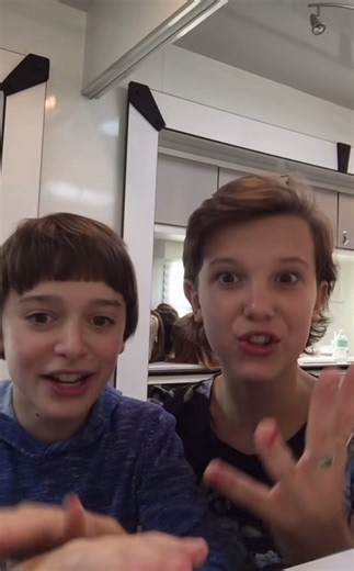 Adorable Moments with Kids: Noah Schnapp and Millie Bobby Brown