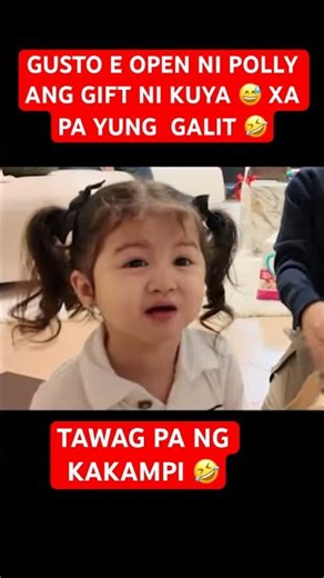 Polly and Seve opening of gifts ❤️ #trendingshorts #shorts #polly #seve #alexgonzaga #tonigonzaga