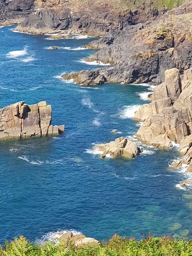 COASTAL WALK , ST IVES TO ZENNOR,