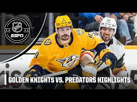 Vegas Golden Knights vs. Nashville Predators | Full Game Highlights | NHL on ESPN