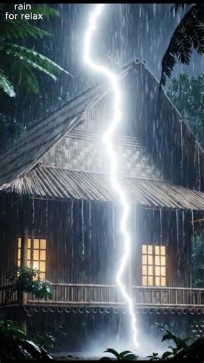 Thunderstruck Rain: A Powerful Relaxation Experience #rain