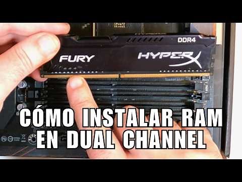 Cómo INSTALAR memorias RAM en PC y confirmar que trabajan en Dual Channel