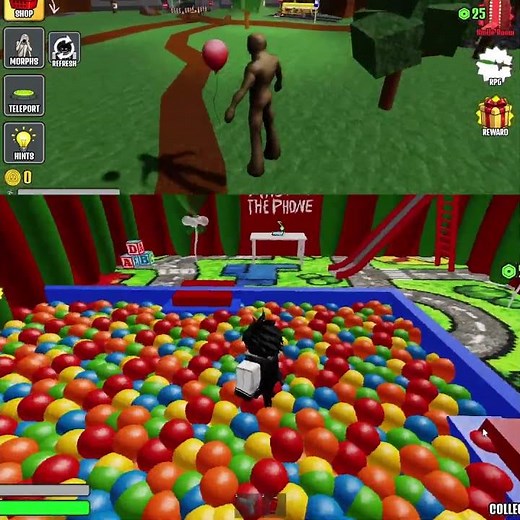 Partygoer Badges Morphs In SCP MORPH Backrooms - Roblox
