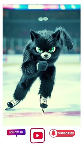 Skating Cat Fury 🐾⛸️ | Fast & Fearless Moves