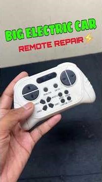 Kids Car Remote Repair⚡️ #kidselectriccar #remote #repairing