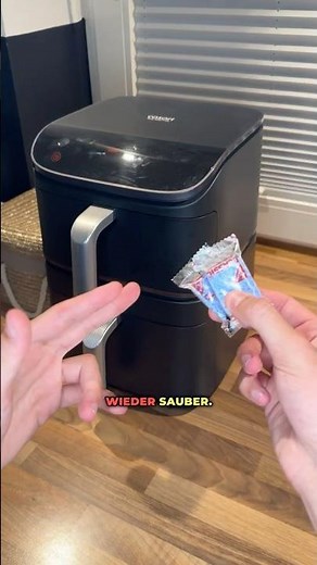 Airfryer Tipp: Turbo Tower sauber ohne Stress #viralshort #foodtok #airfryer #foryou
