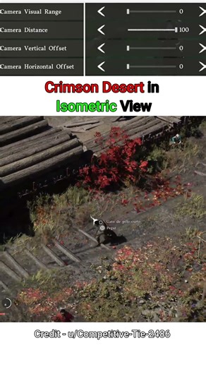 Crimson Desert with Isometric view