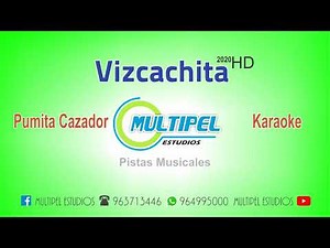 Pista Karaoke - Pumita Cazador - Vizcachita 2020 HD sin espacio publicitario