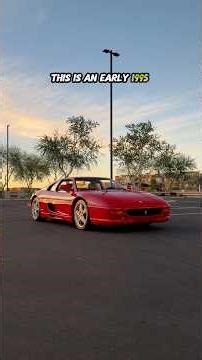 Early 1995 Ferrari F355 Berlinetta owned by Ferrari North America