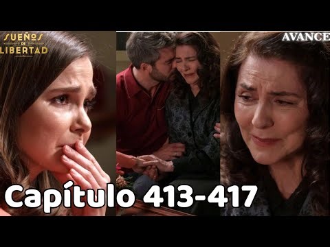 Sueños de Libertad capítulo 413-417 | “¡Begoña embarazada Gabriel reacción shock!”