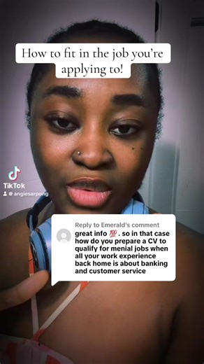 Replying to @Emerald | Job Application Tips