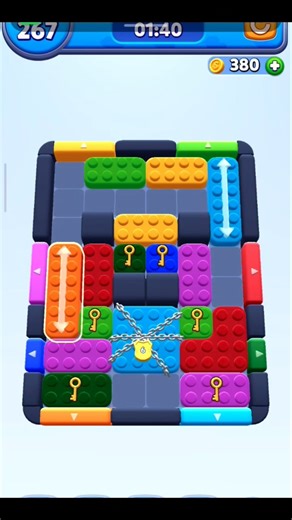 Level 267 color block jam #shorts #colorblockjam #gaming