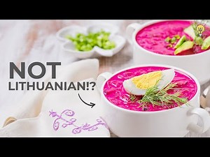 The Disturbing Truth Of Lithuania's Cold Beetroot Soup (Šaltibarščiai)