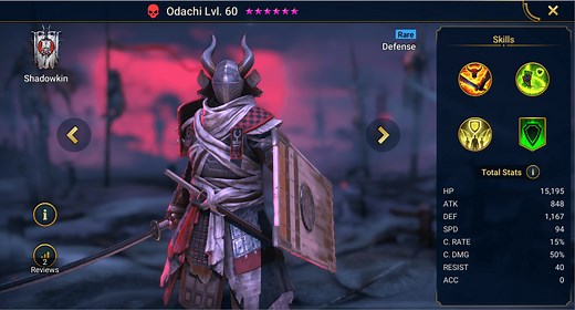 Odachi - HellHades - Raid Shadow Legends