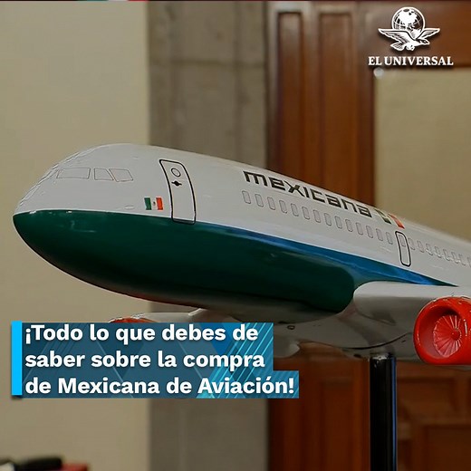 8.4K views · 131 reactions | Boletos de Mexicana de Aviación costarán 20% más baratos. Esto es lo que sabemos de la aerolínea #MexicanaDeAviación | El Universal Online | Facebook