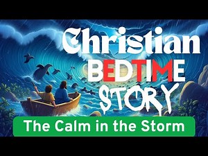 Christian Bedtime Stories for Adults | The Calm in the Storm | Relaxing Sleep Stories for Before Bed