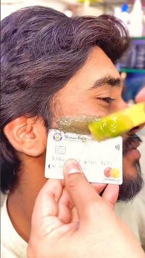 Face Waxing Tutorial Men's 🔥 #youtube #beard #wax