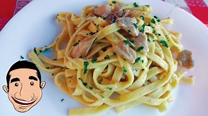 56K views · 86 reactions | This Creamy Mushroom #Pasta recipe features my talented father and was made and enjoyed in my family home. I’ve been devouring this creamy mushroom pasta for years and it’s safe to say, it’s easy, scrumptious and definitely too good to share… Subscribe to my Youtube channel -> https://www.youtube.com/user/vincenzosplate | Vincenzo's Plate | Facebook