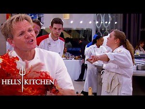 Mary & Gordon Ramsay Kick Dan Out Of Hell's Kitchen