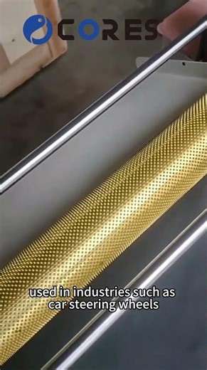 Leather embossing machine