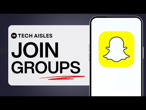 HOW TO JOIN SNAPCHAT GROUPS