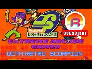 Rocket Power: Extreme Arcade Games (2001/PC) LIVE Feat. Retro Scorpion