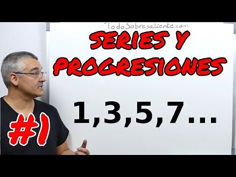 Sucesión, series y progresiones. Conceptos básicos. #1