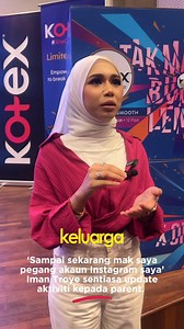 218K views · 2K reactions | Iman Troye dedah pernah dibuli sewaktu sekolah. Harap ibu bapa lebih peka dengan perubahan anak-anak. | Keluarga | Facebook